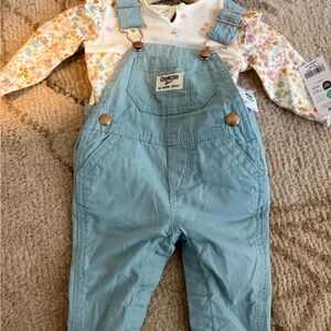 OshKosh B'gosh Light Blue Kids Overalls